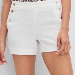 Banana Republic High Waist Sailor White Shorts size 10